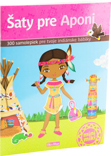 Šaty pre APONI – Kniha samolepiek-3